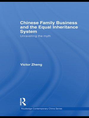 cover image of Chinese Family Business and the Equal Inheritance System